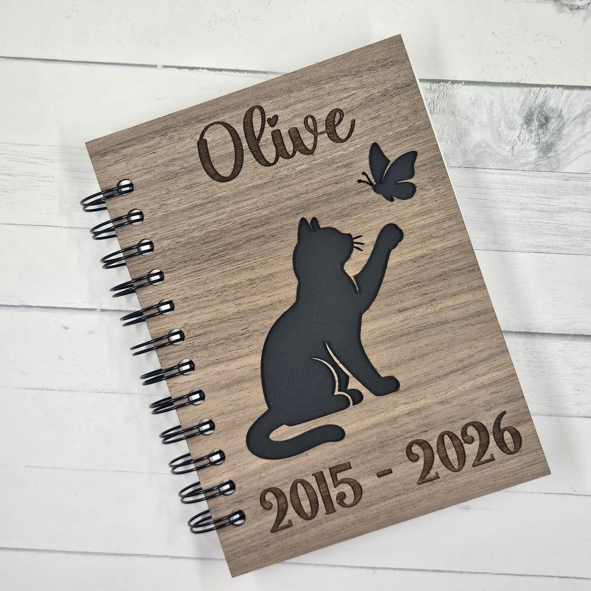 Personalized Cat Memorial Journal