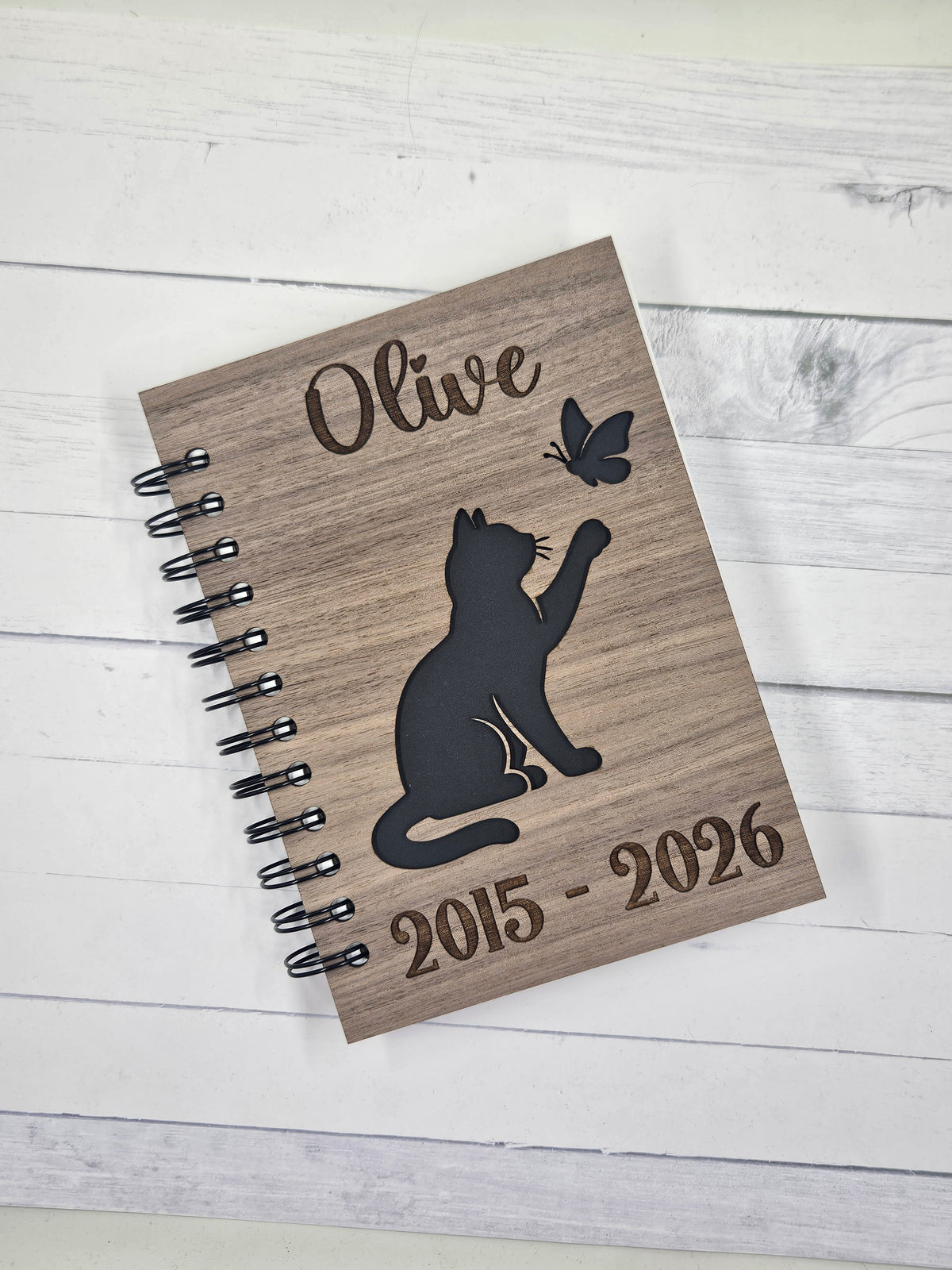 Personalized Cat Memorial Journal