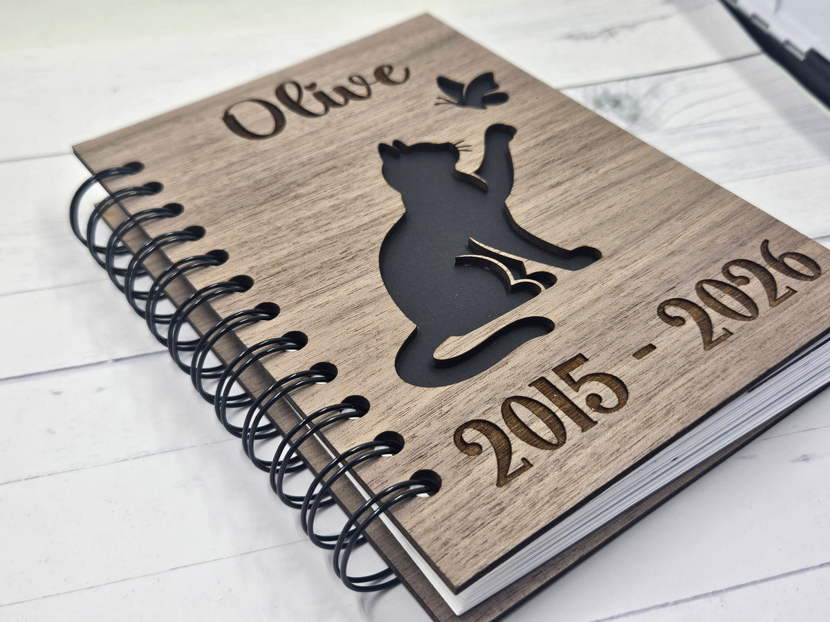 Personalized Cat Memorial Journal
