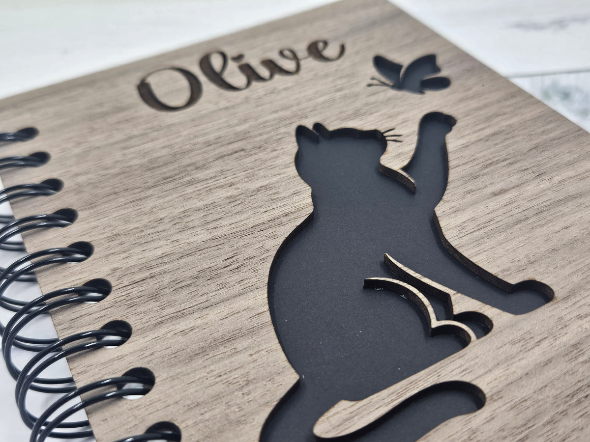 Personalized Cat Memorial Journal