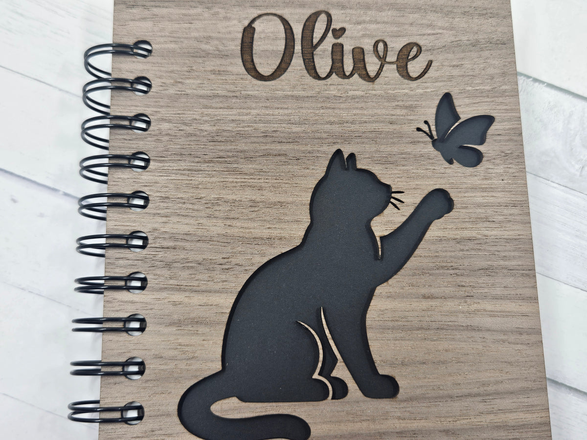 Personalized Cat Memorial Journal