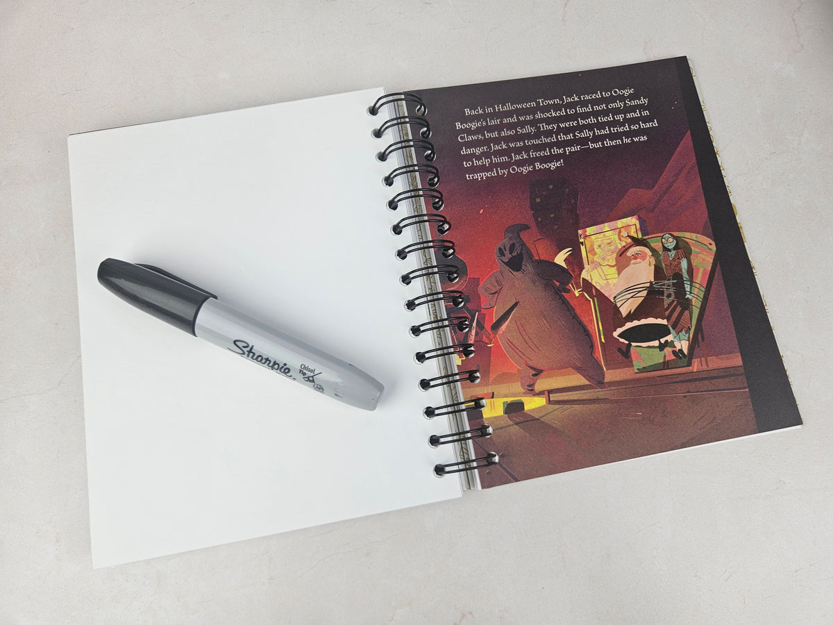 Halloween Disney Autograph Book - Nightmare Before Christmas