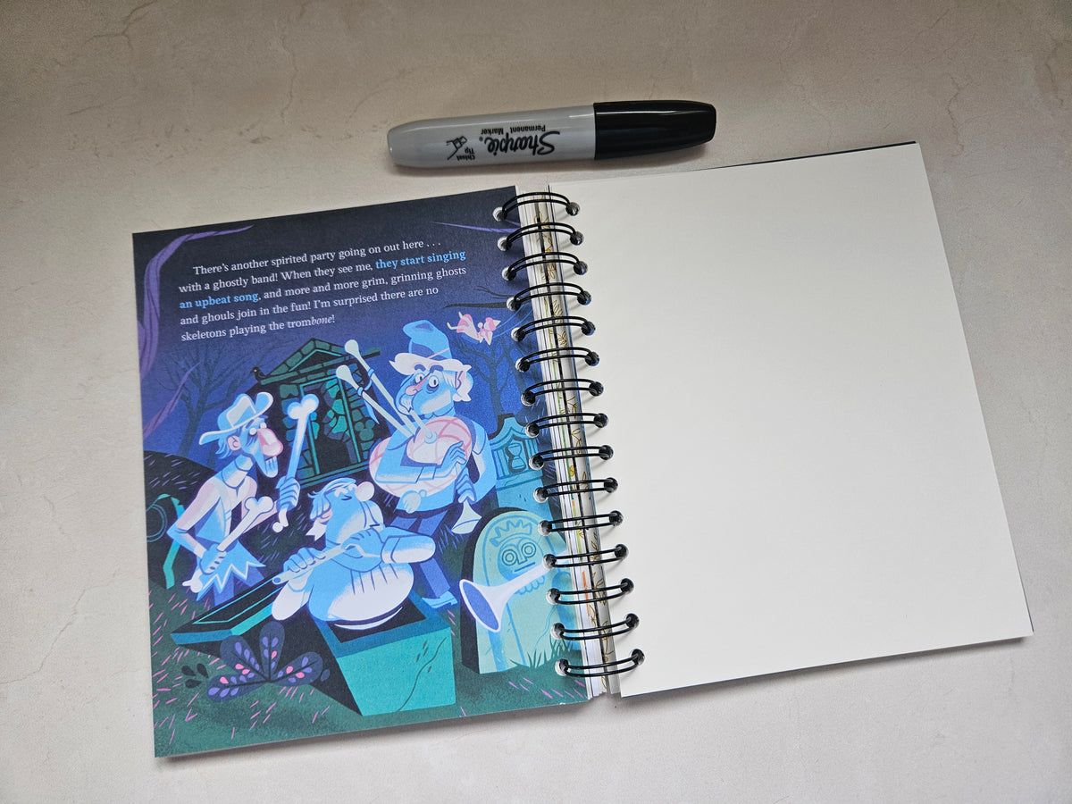 Halloween Disney Autograph Book - Haunted Mansion