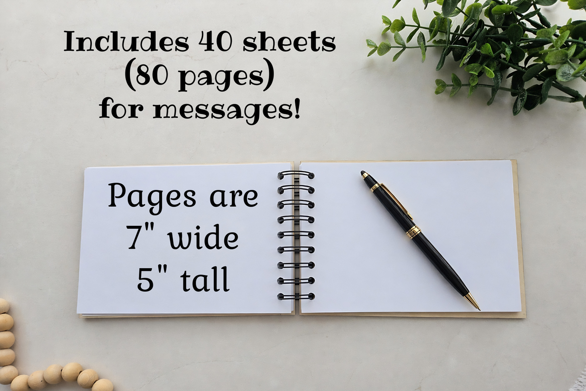 Personalized Reasons Why We Love You Dad Keepsake Book