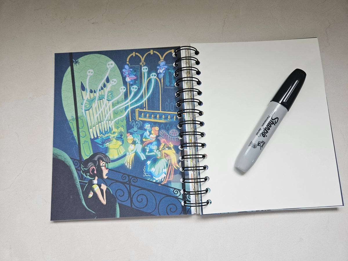 Halloween Disney Autograph Book - Haunted Mansion