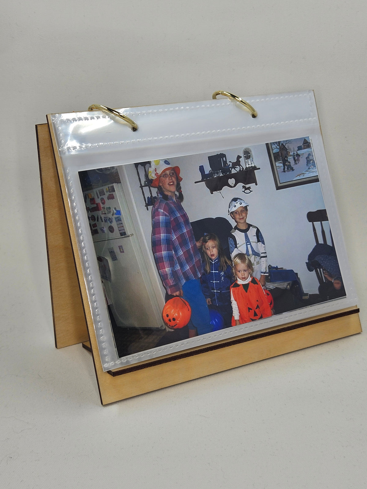 Personalized Halloween Photo Album - Costumes of Halloween Past
