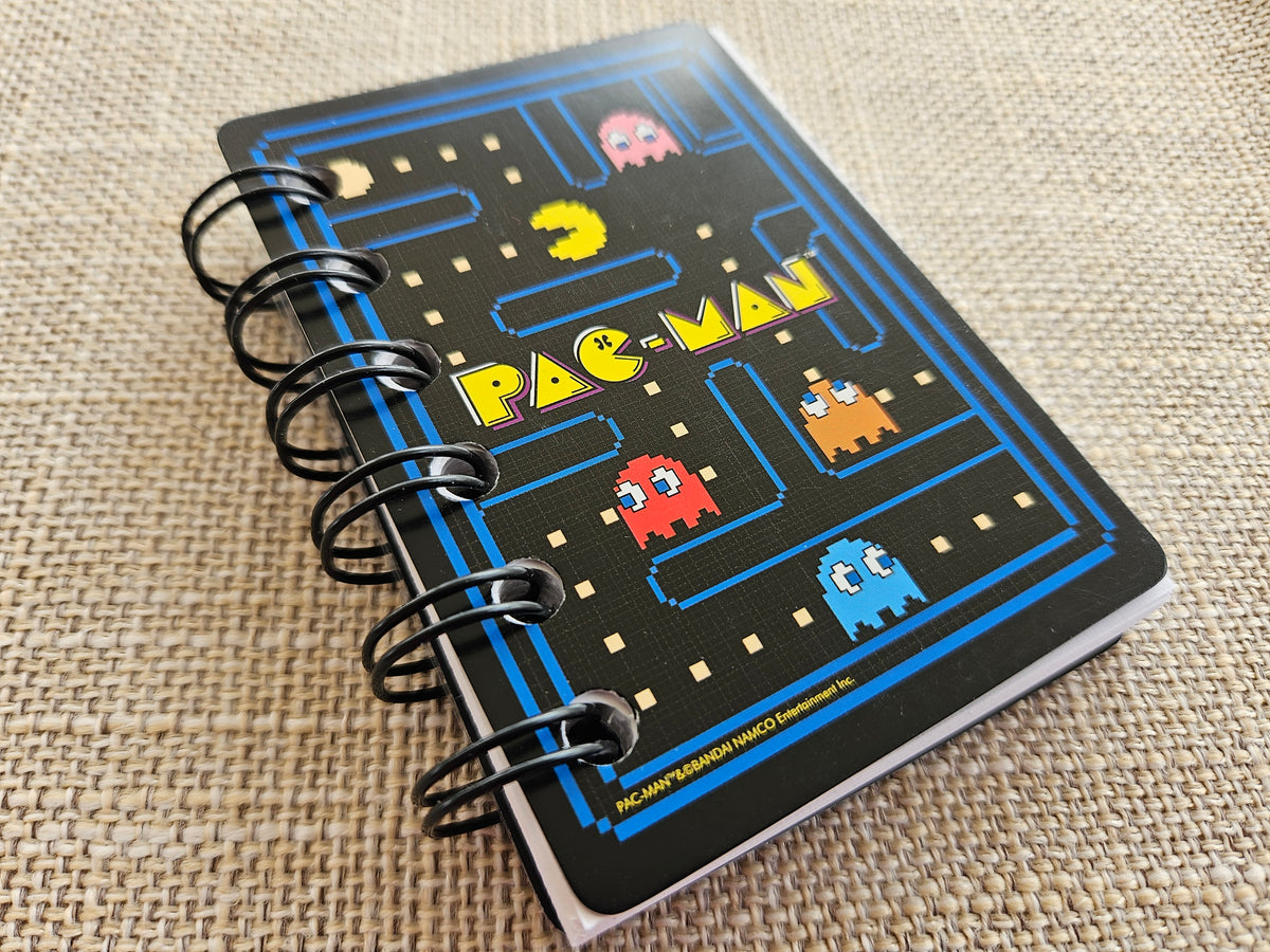 Set of 5 Pacman Mini Notebooks